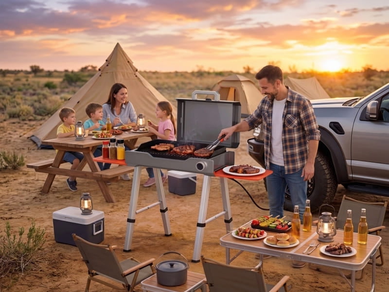 Electric Outdoor Grill TK-X2316/2317