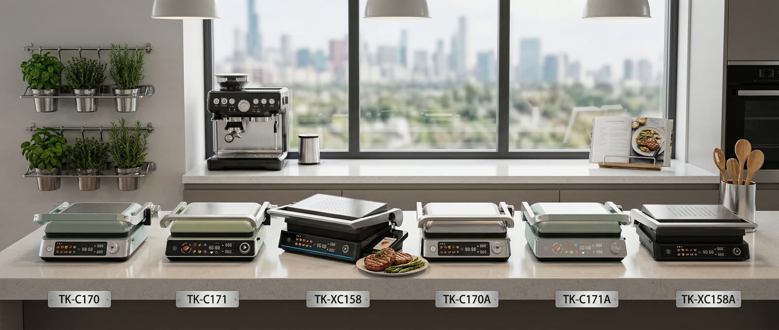 Tsann Kuen smart grill product family
